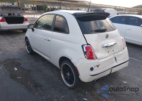 2013 Fiat 500 Pop from USA, damaged, VIN 3C3CFFAR8DT540947